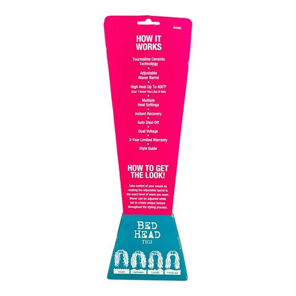 Bed Head A-Wave-We-Go Adjustable Waver for Beachy Waves New in Box, Never Opened - Picture 6 of 7